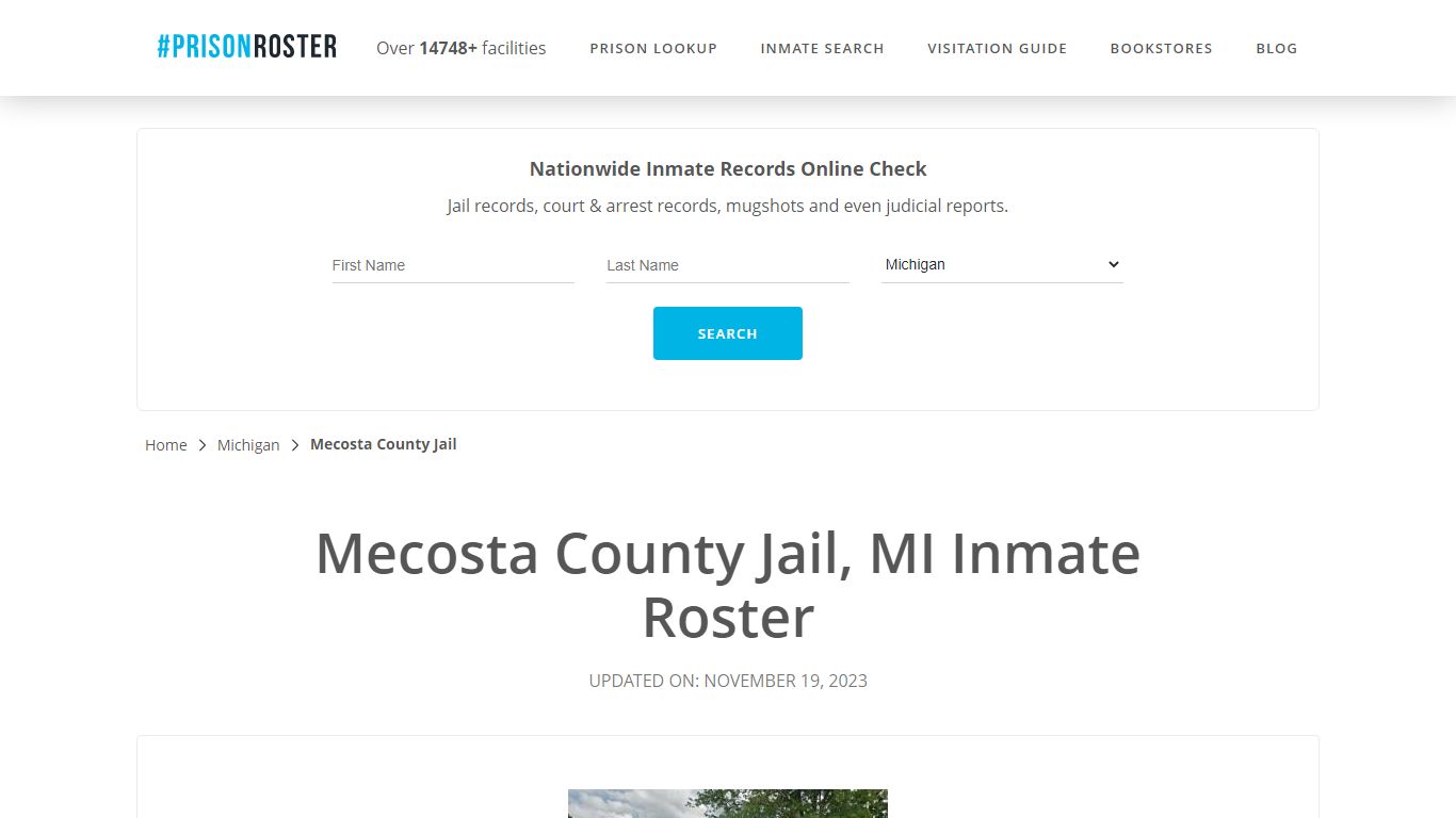 Mecosta County Jail, MI Inmate Roster - Prisonroster